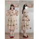 Miss Point Strawberry Pictorial Blouse Salopette JSK and One Piece(Reservation/2 Colours/Full Payment Without Shipping)